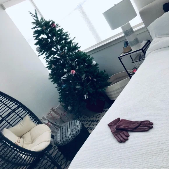 Leather Gloves 100% Polyester Lining Women Size Large - Picture 2 of 10